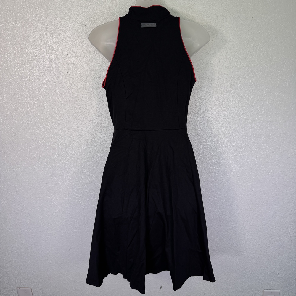 Elhoffer Design Dress Womens Large Marvelous Bolt Zip Up Costume Cosplay Black - Picture 2 of 13
